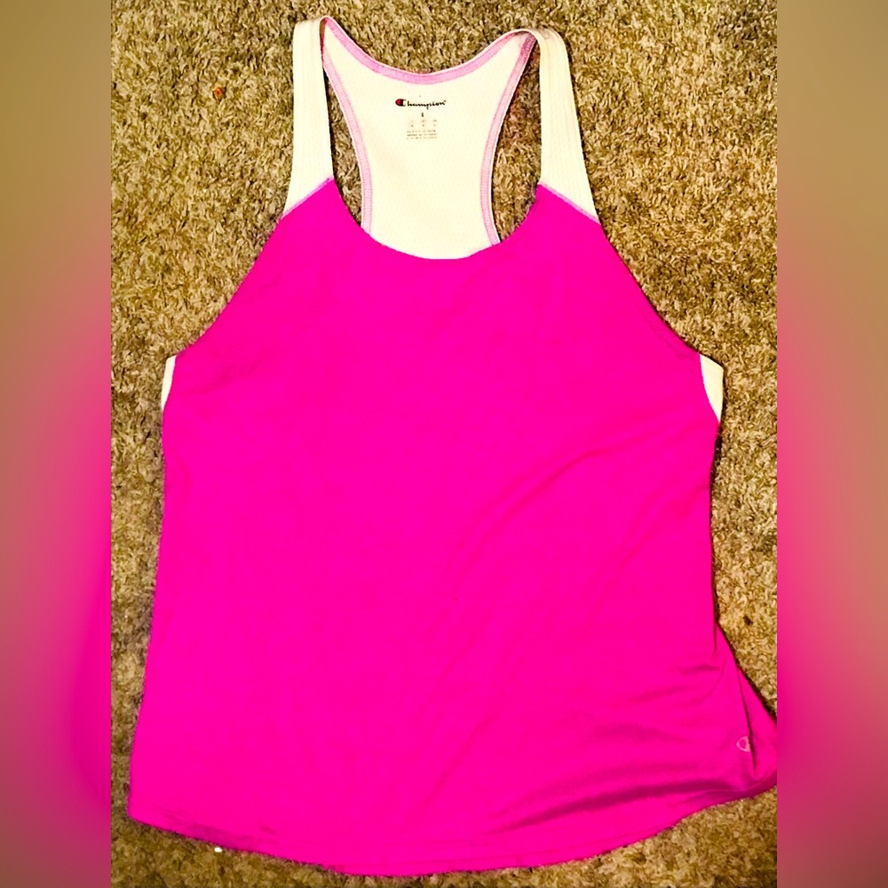 Champion workout top breathable mesh